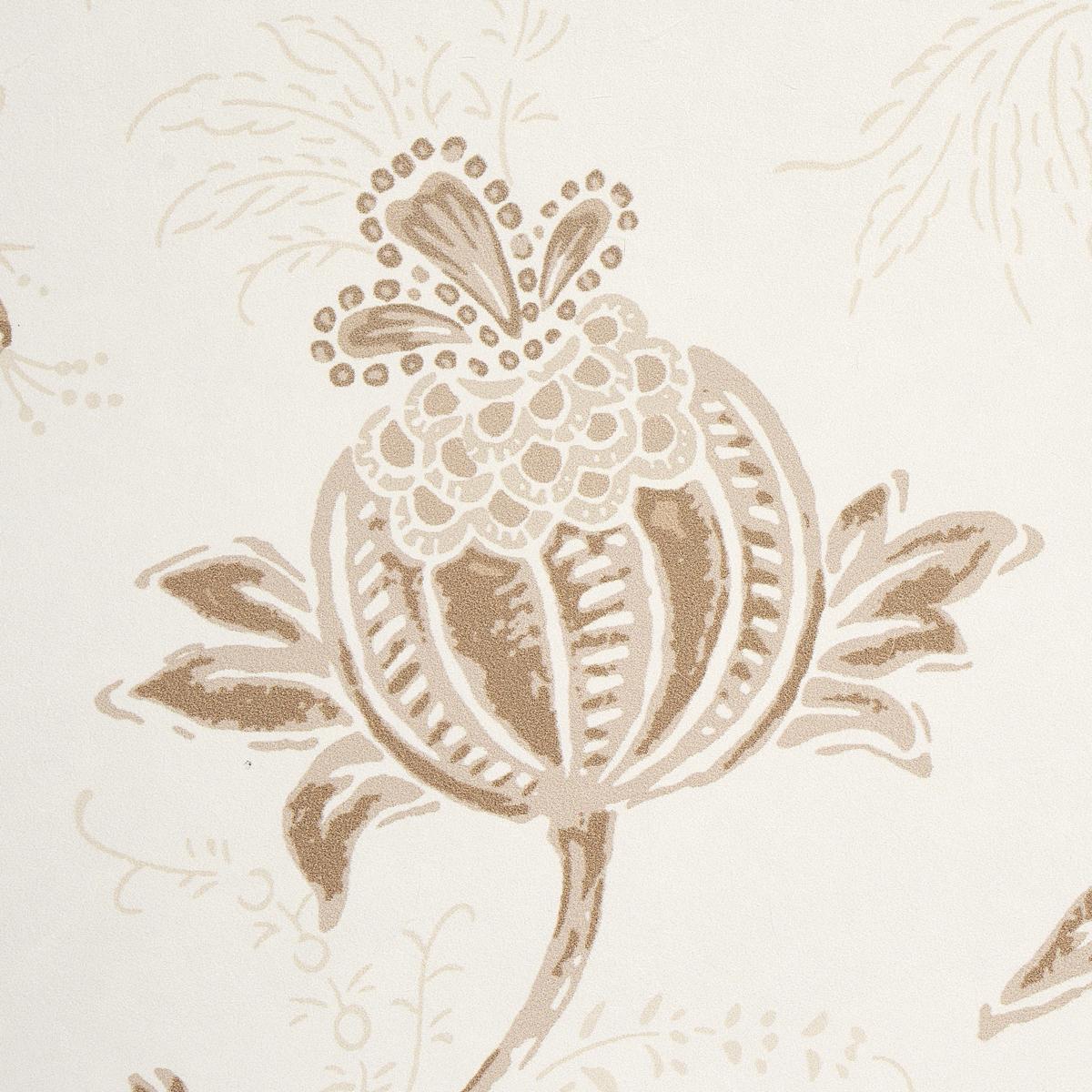 Schumacher Chinoiserie Vine Print Wallpaper