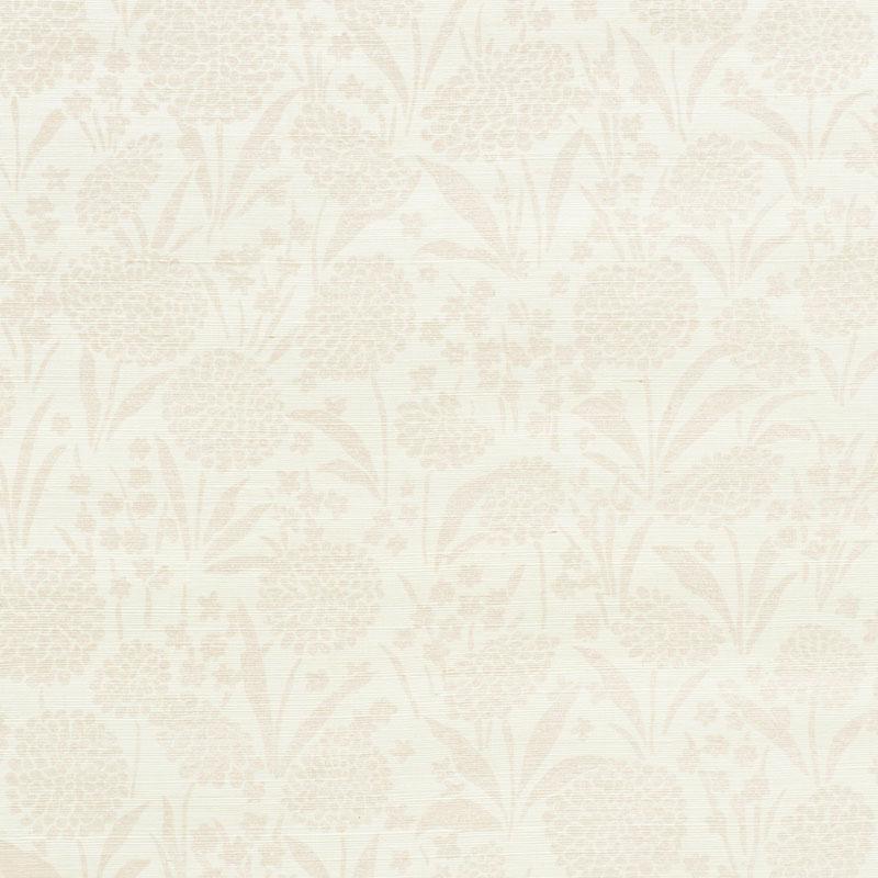 Schumacher Chrysanthemum Sisal Wallpaper