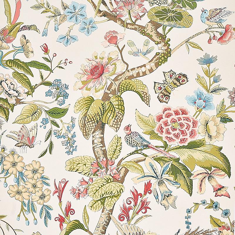 Schumacher Cranley Garden Print Wallpaper