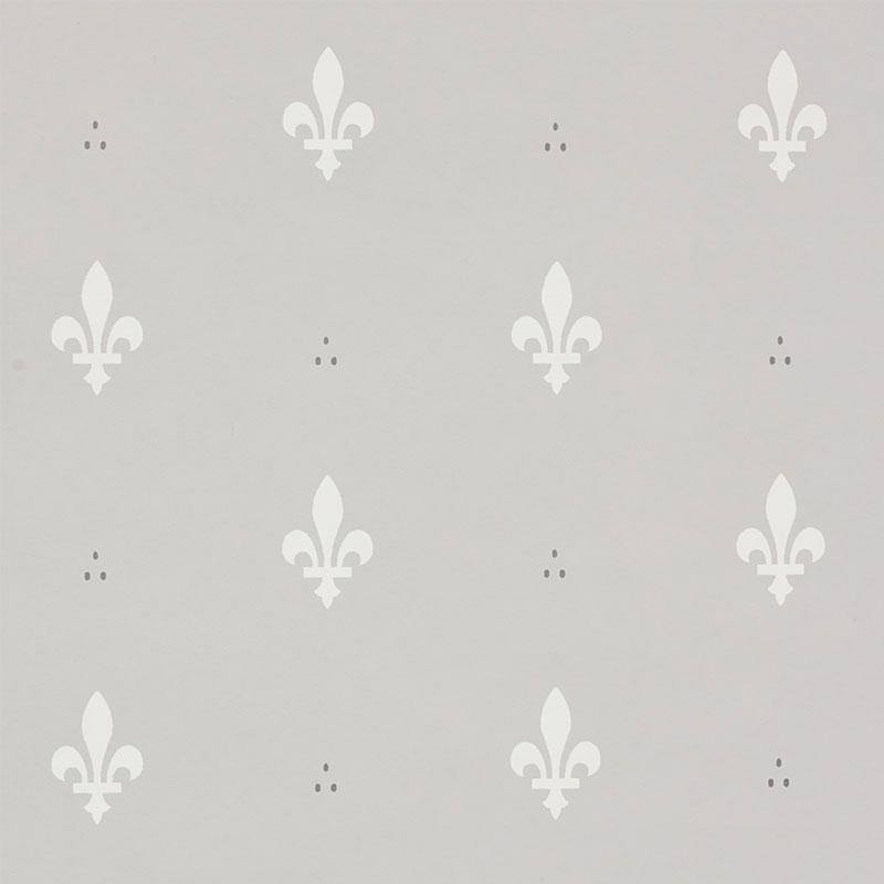 Schumacher Fleur De Lis Wallpaper