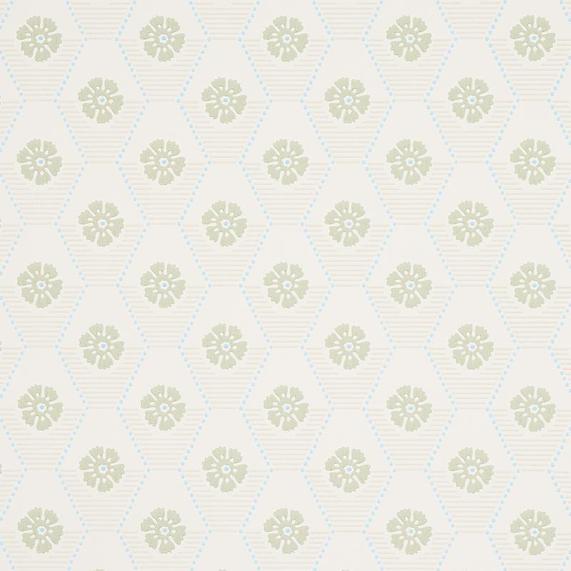 Schumacher Hive Bloom Print Wallpaper