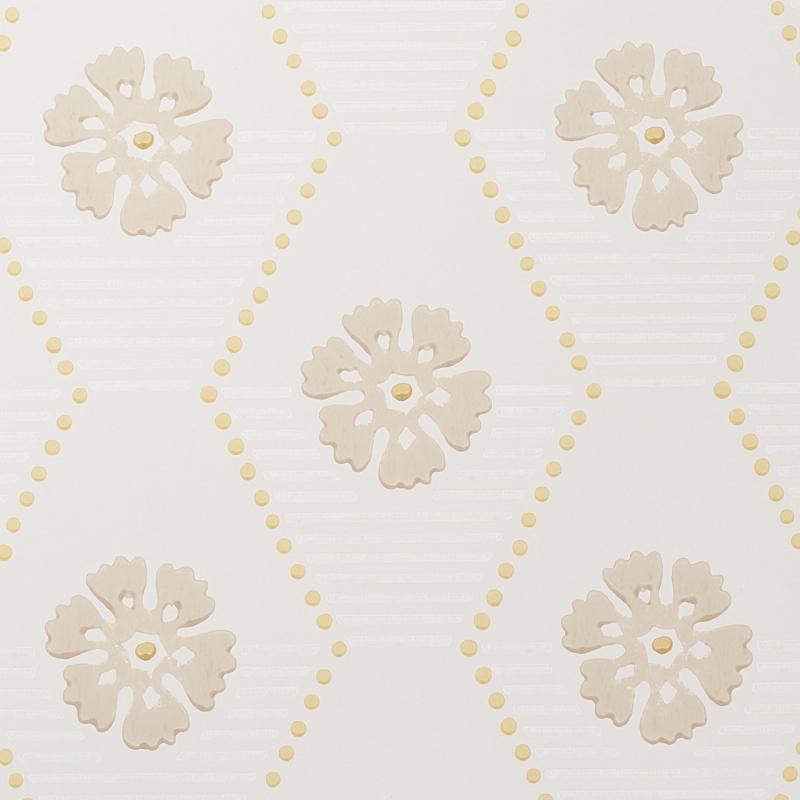 Schumacher Hive Bloom Print Wallpaper