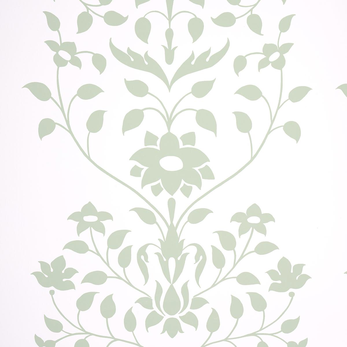 Schumacher Jaipur Mughal Flower Wallpaper