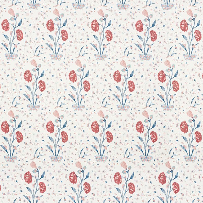 Schumacher Khilana Floral Wallpaper