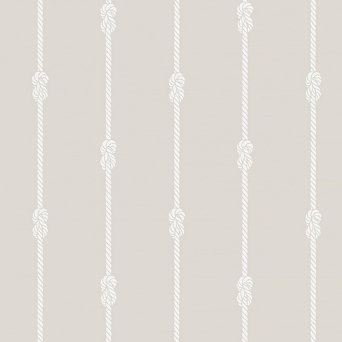 Schumacher Knot Stripe Wallpaper