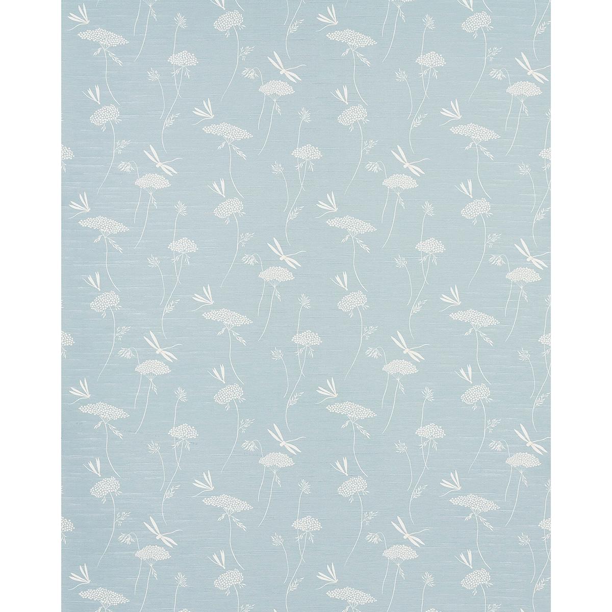 Schumacher La Libellule Silk Wallpaper