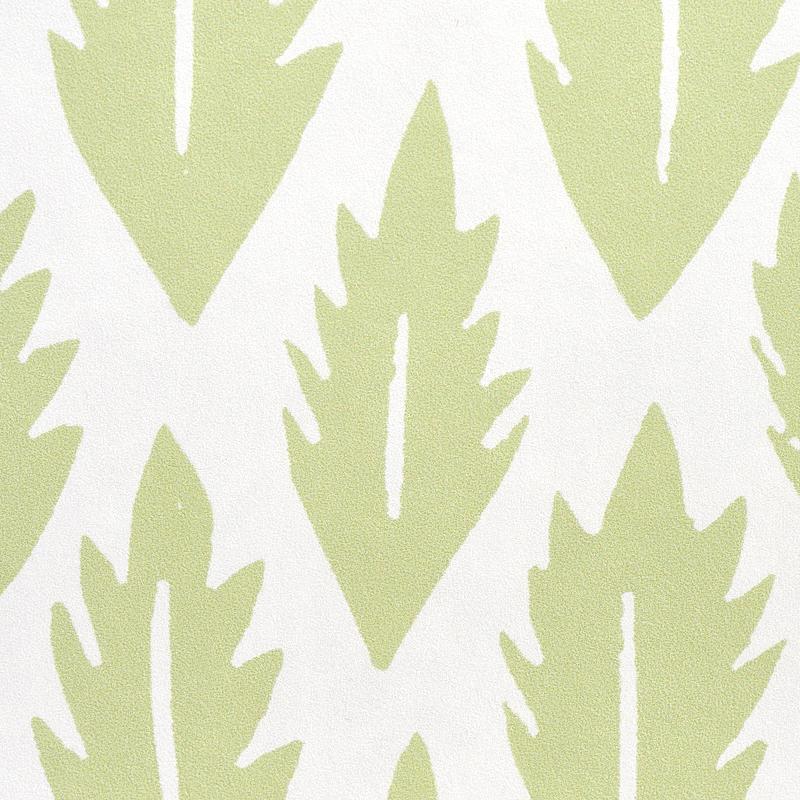 Schumacher Leaf Wallpaper