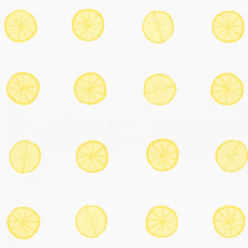 Schumacher Lemonade Wallpaper