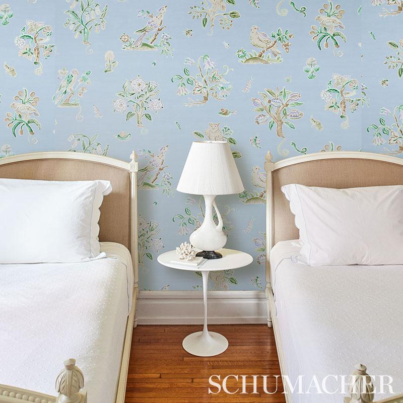 Schumacher Magical Menagerie Wallpaper