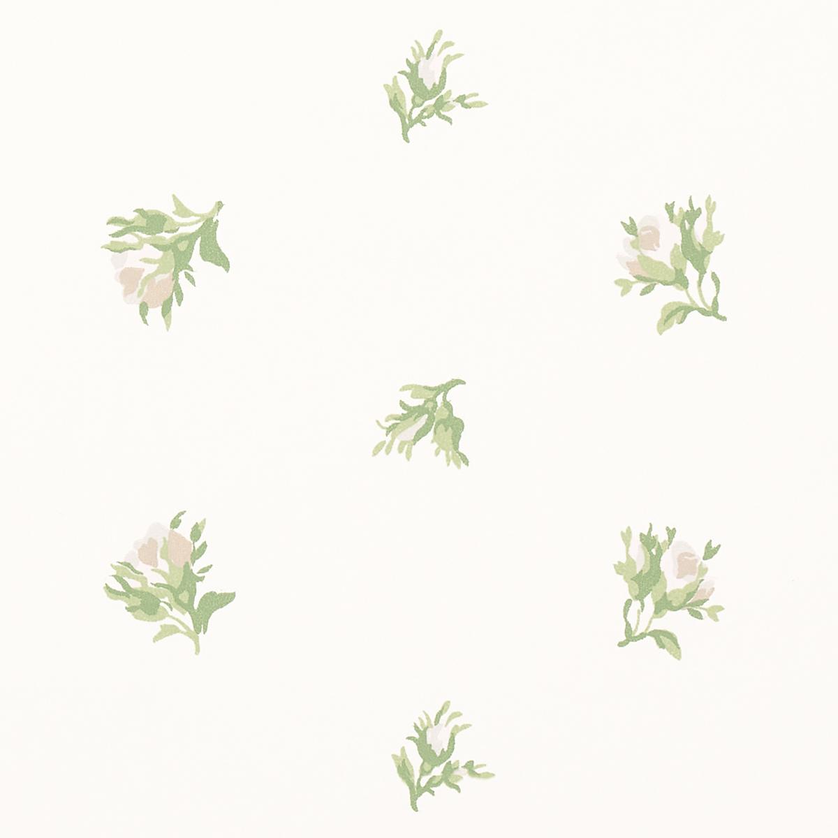 Schumacher Margie Floral Wallpaper