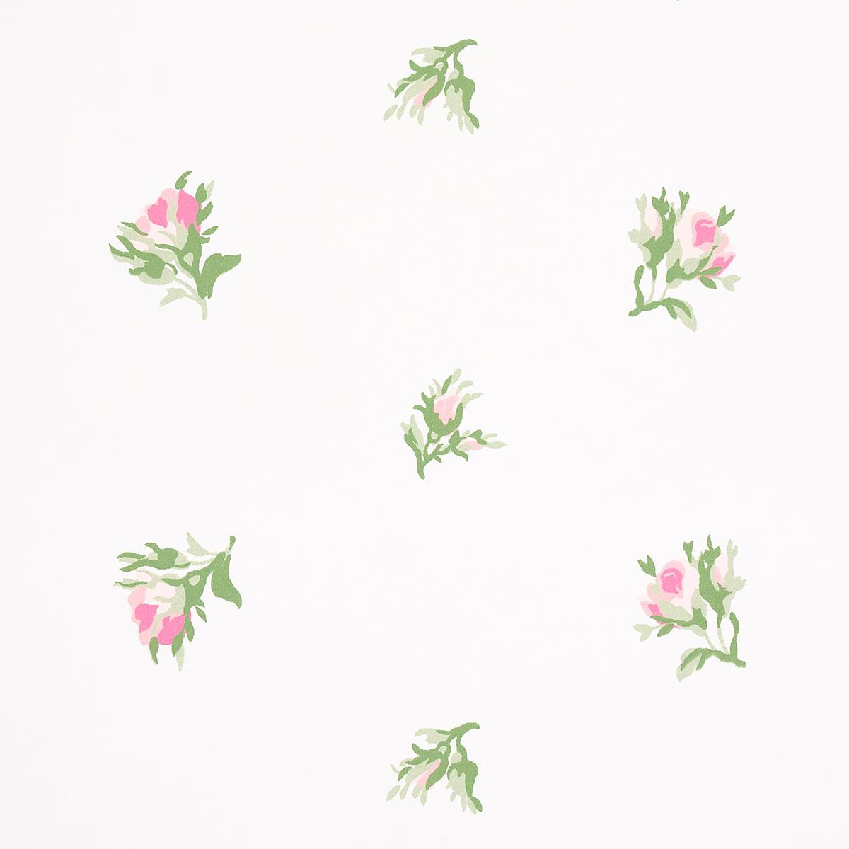 Schumacher Margie Floral Wallpaper