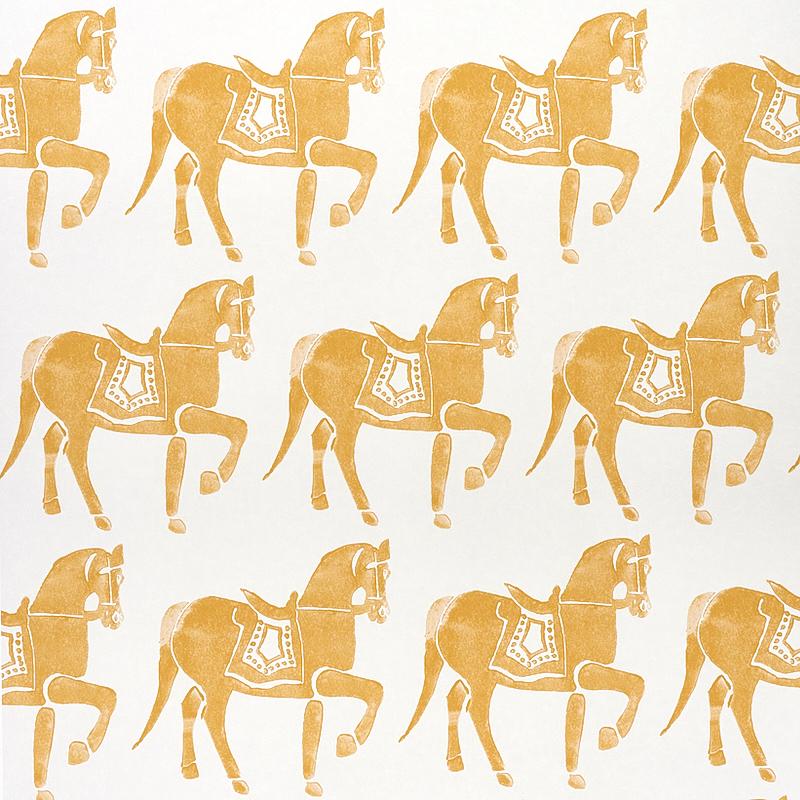 Schumacher Marwari Horse Wallpaper