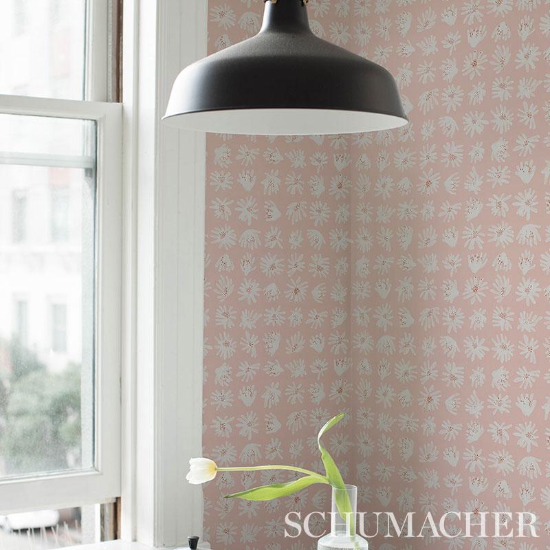 Schumacher Meadow Rock Wallpaper