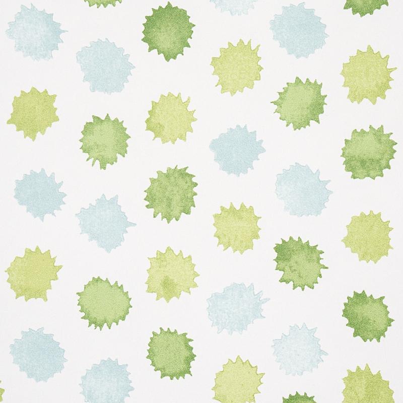 Schumacher Mini Bursts Print Wallpaper