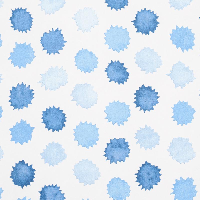 Schumacher Mini Bursts Print Wallpaper