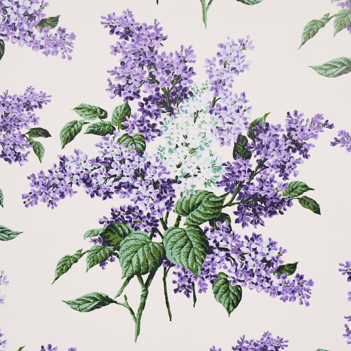 Schumacher Proust's Lilacs Wallpaper