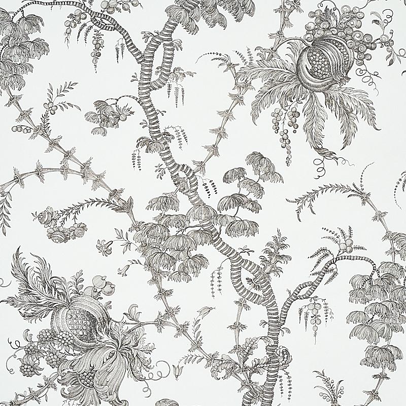 Schumacher San Cristobal Toile Wallpaper