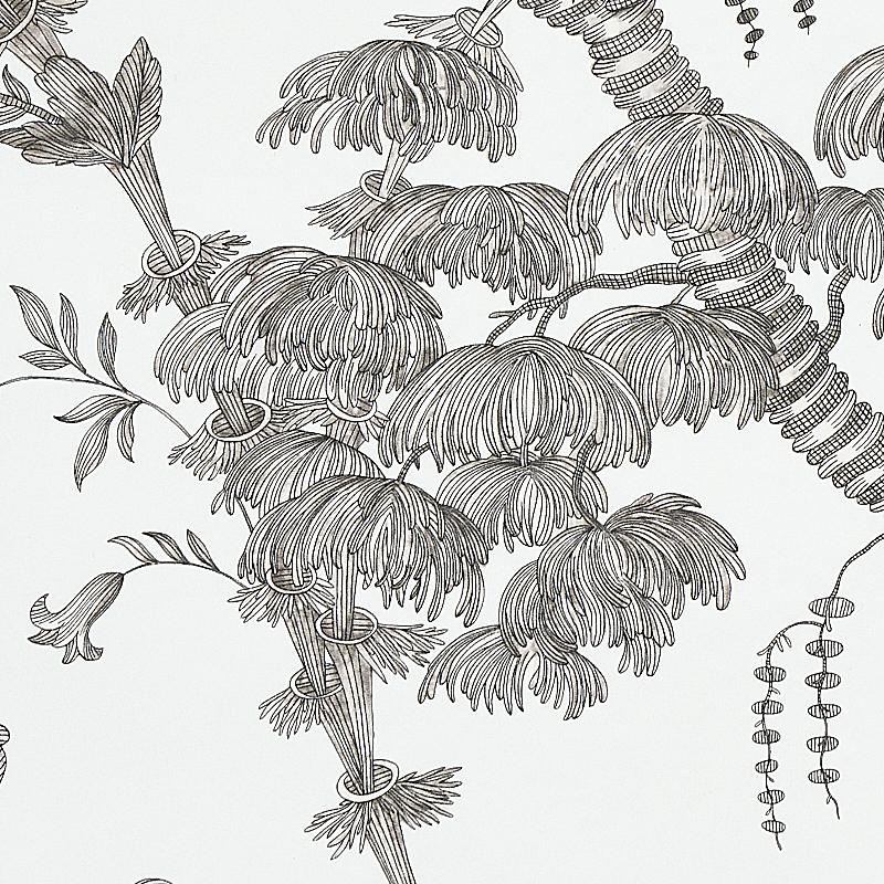 Schumacher San Cristobal Toile Wallpaper