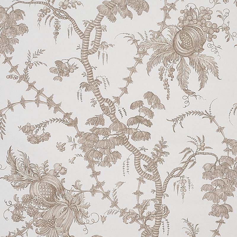 Schumacher San Cristobal Toile Wallpaper