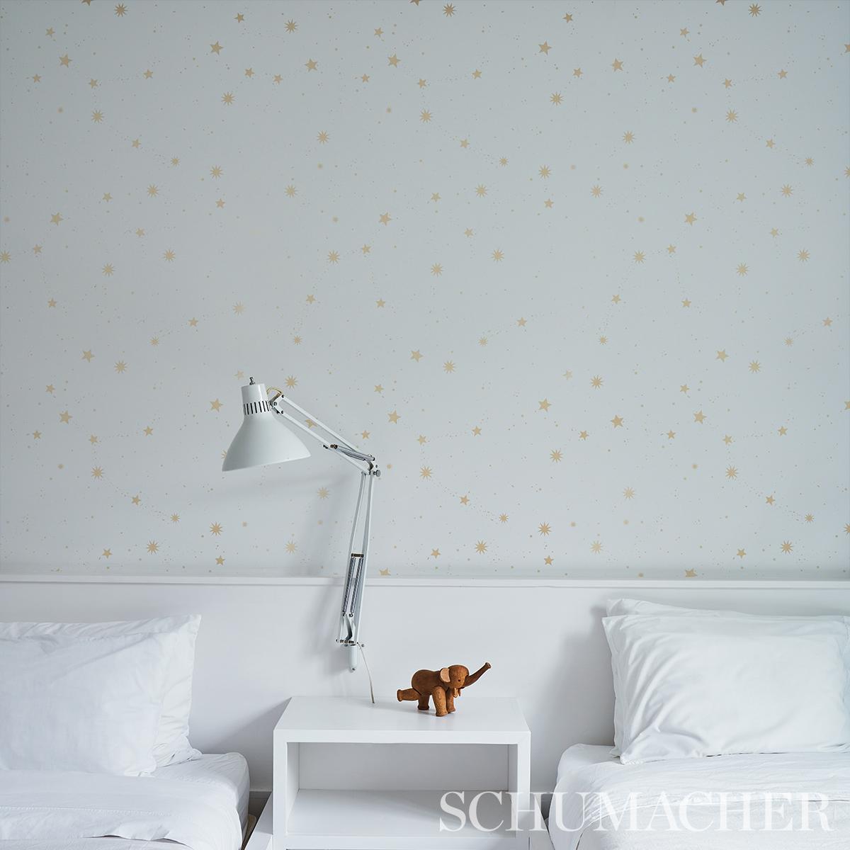 Schumacher Scattered Stars Wallpaper