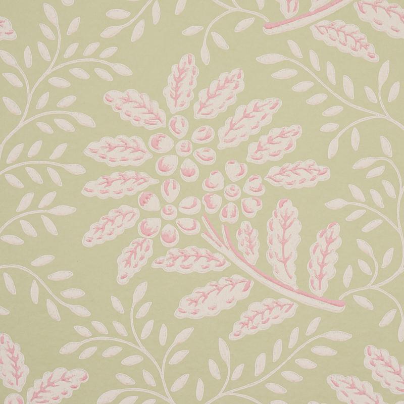 Schumacher Secret Garden Print Wallpaper