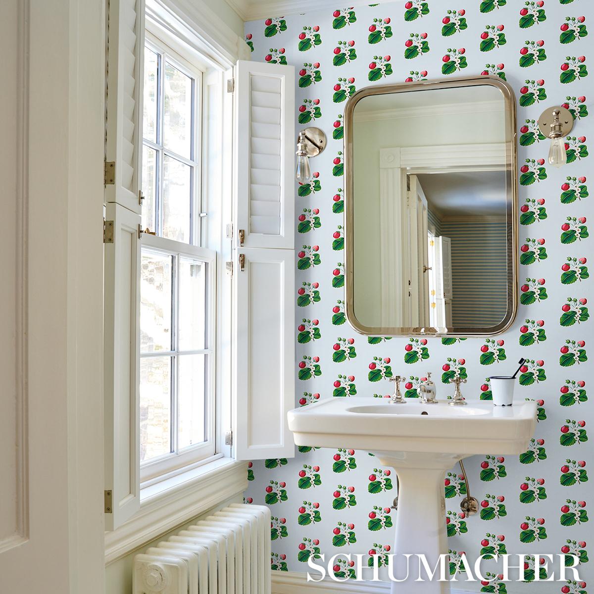 Schumacher Strawberry Hill Wallpaper