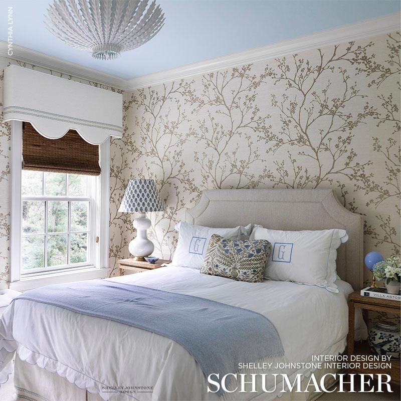 Schumacher Twiggy Sisal Wallpaper