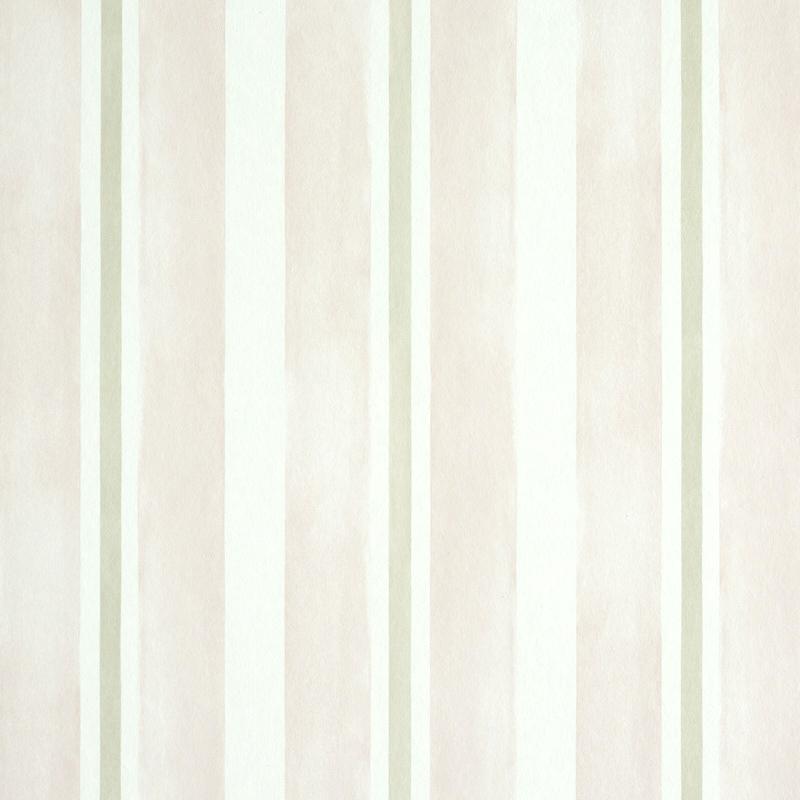 Schumacher Watercolor Stripe Wallpaper