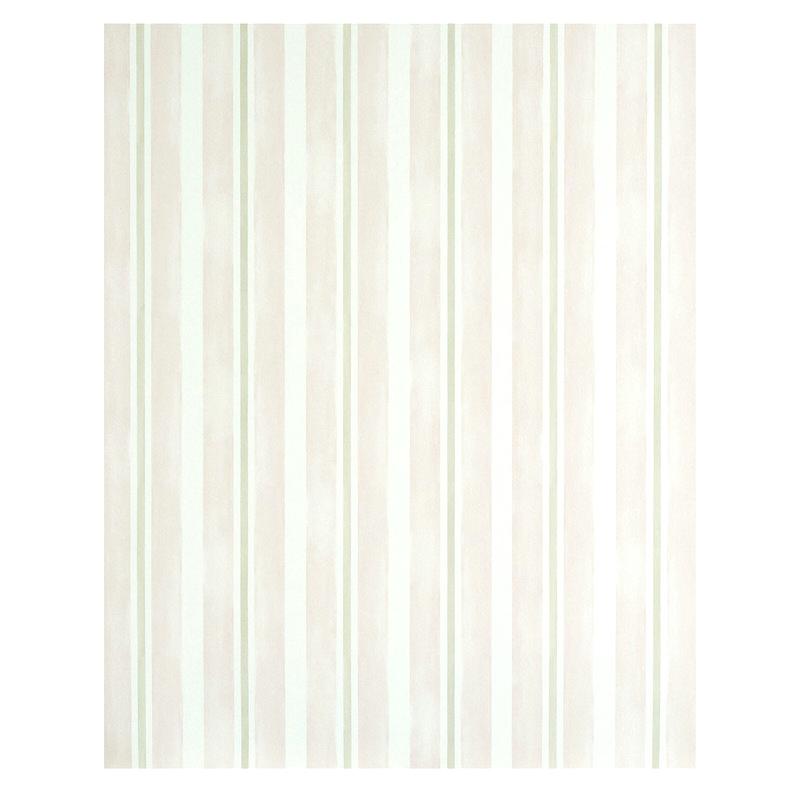 Schumacher Watercolor Stripe Wallpaper