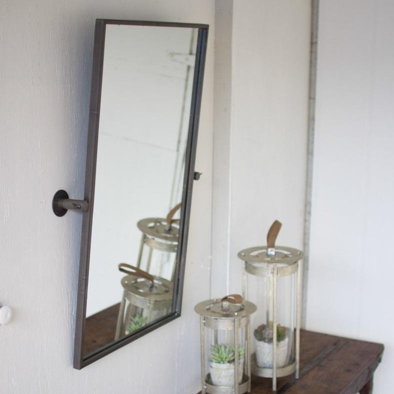 Adjustable Metal Wall Mirror - A Cottage in the City