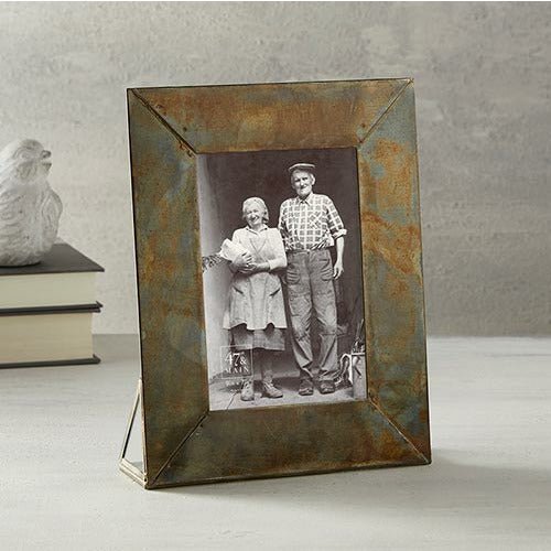 Aged Metal Picture Frame - A Cottage in the City