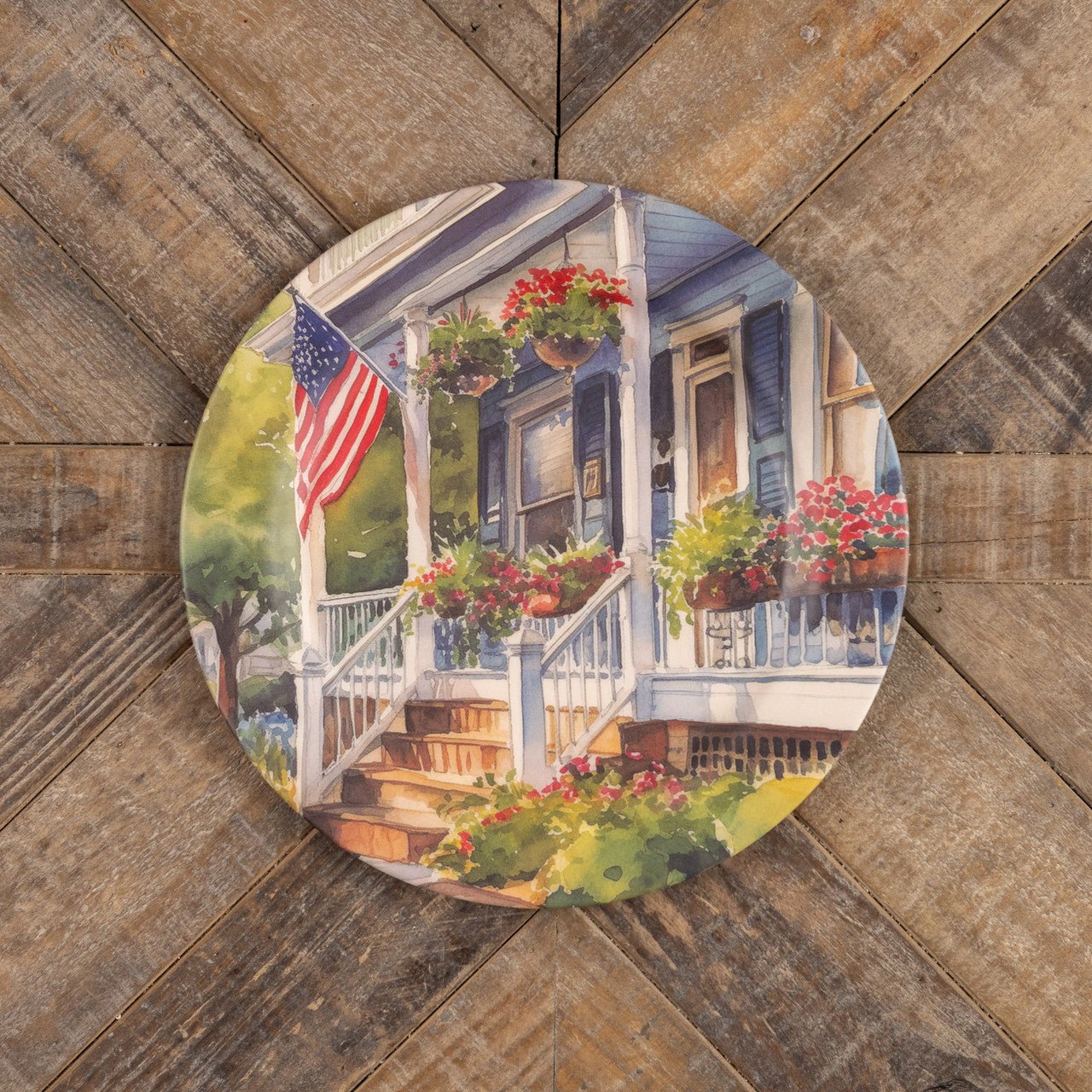 All American Porch Plate - A Cottage in the City