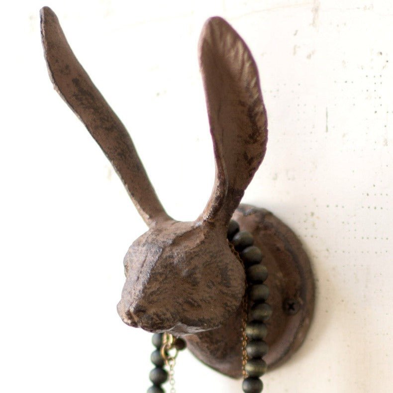 Antique Iron Rabbit Hook - A Cottage in the City