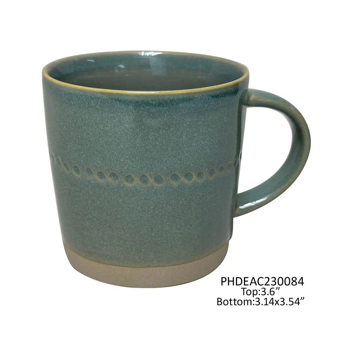 Araucana Green Coffee Mug Set - A Cottage in the City