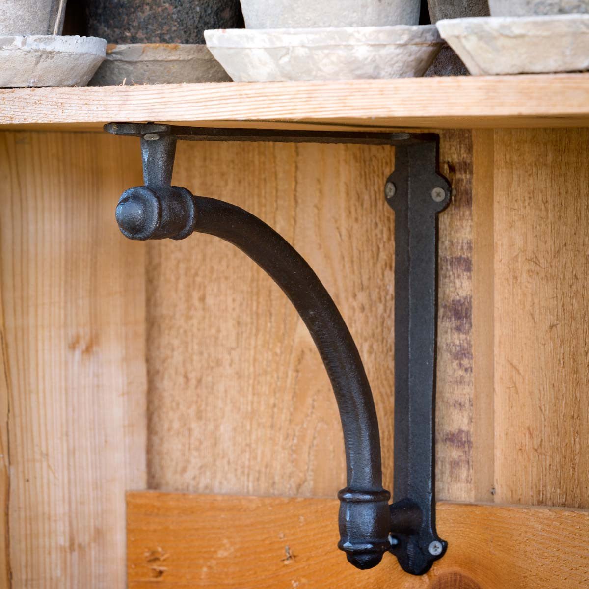 Arched Iron Shelf Bracket - A Cottage in the City