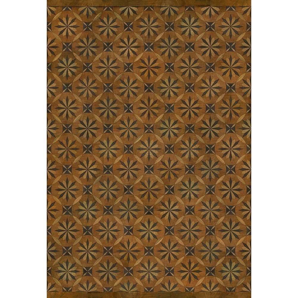 Artisanry Roycrofter Art And Life Vinyl Floor Cloth - A Cottage in the City