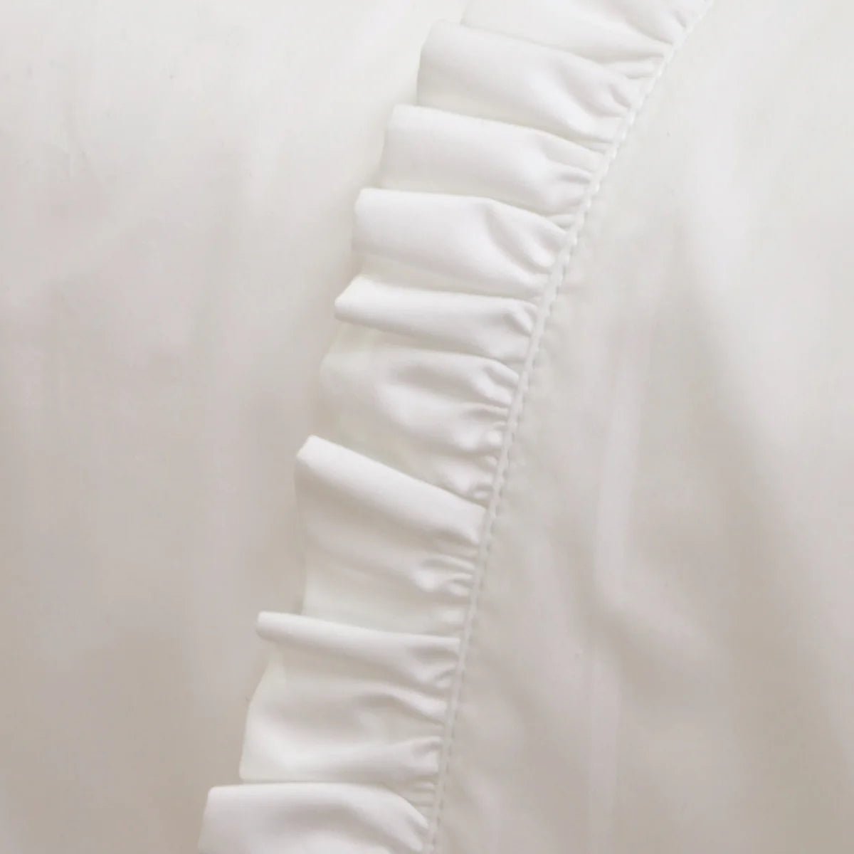 Audrey Ruffle Cotton Percale Sheet Set by Pom Pom at Home - A Cottage in the City