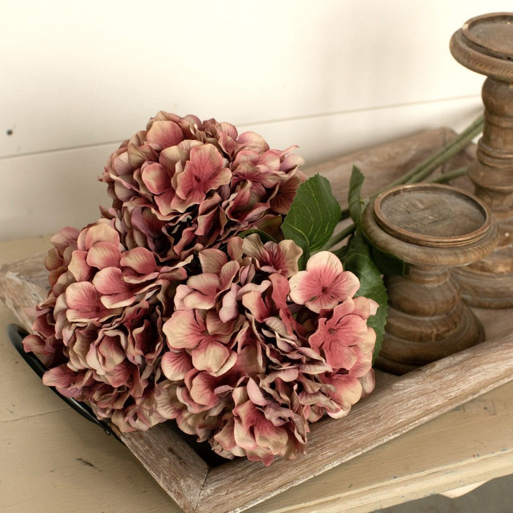 Autumn Mauve Hydrangea Stem - A Cottage in the City