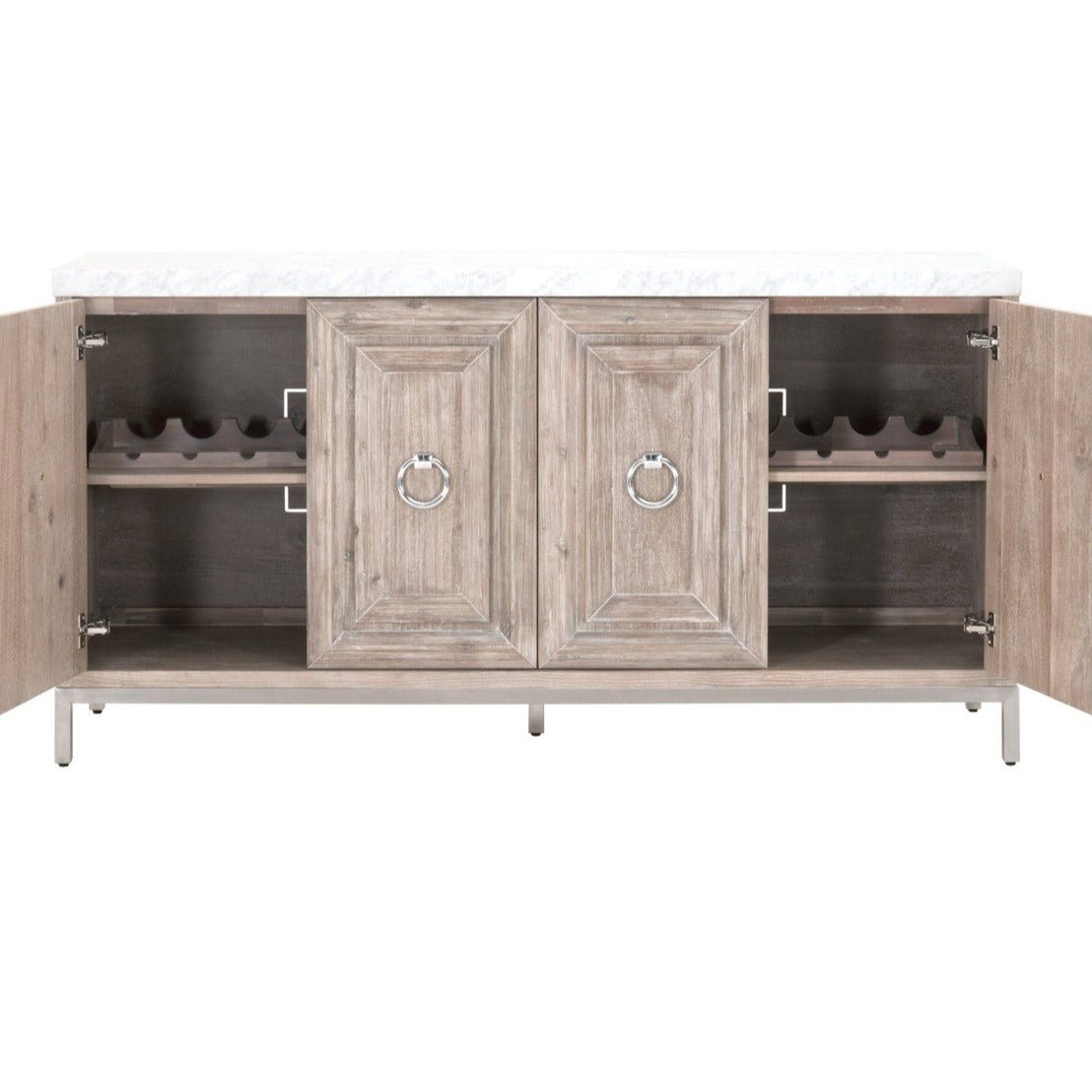 Azure Carrera Natural Gray Media Sideboard - A Cottage in the City