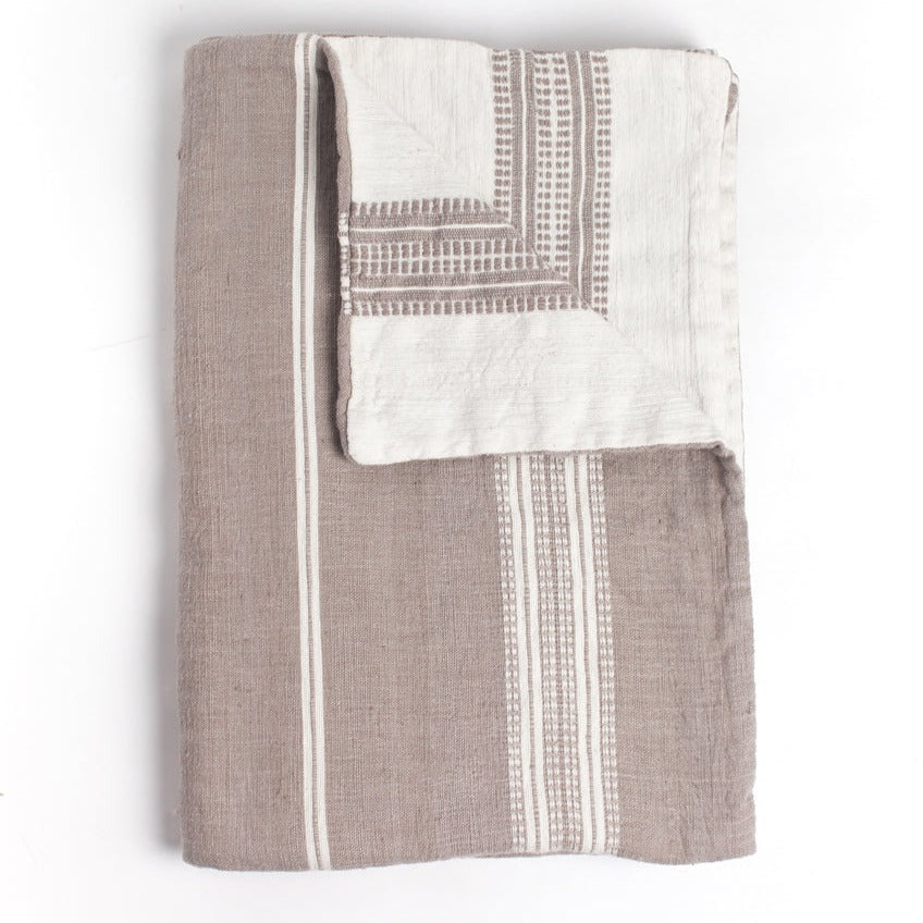 Aden Cotton Reversible Baby Blanket