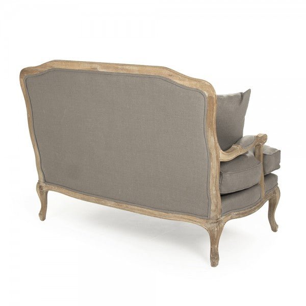 Bastille Grey Settee - A Cottage in the City