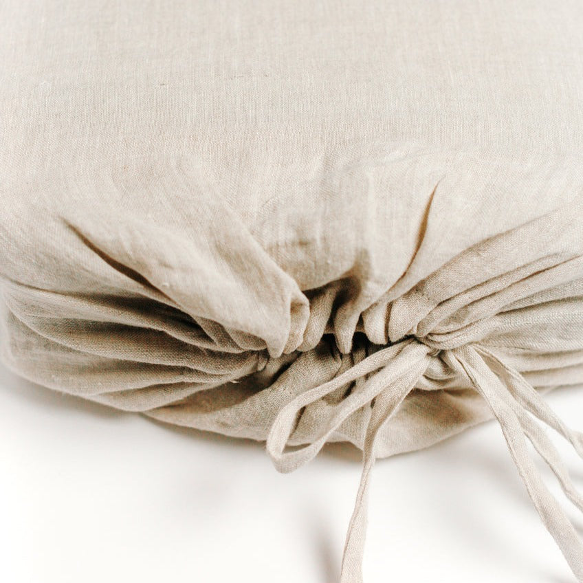 Natural Chambray Linen Duvet Cover Set