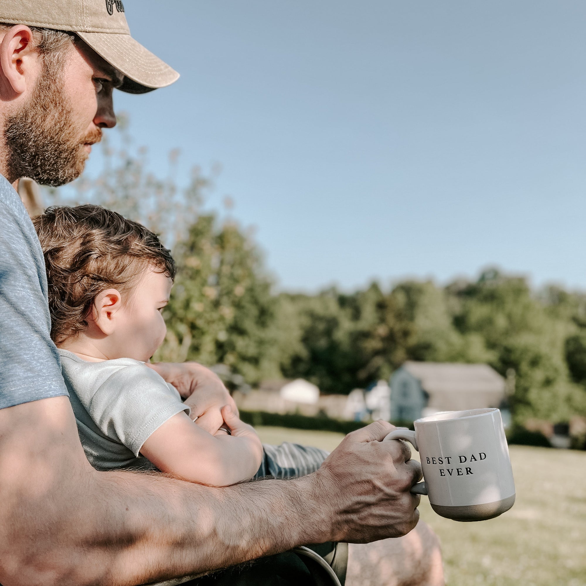 Best Dad Ever Stoneware Coffee Mug - A Cottage in the City