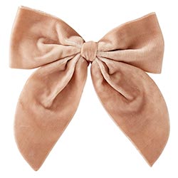 Blush Velvet Bow Napkin Tie Set - A Cottage in the City