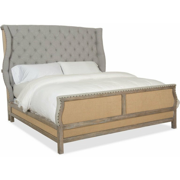 Boheme Bon Vivant Deconstructed Upholstered Queen Bed - A Cottage in the City