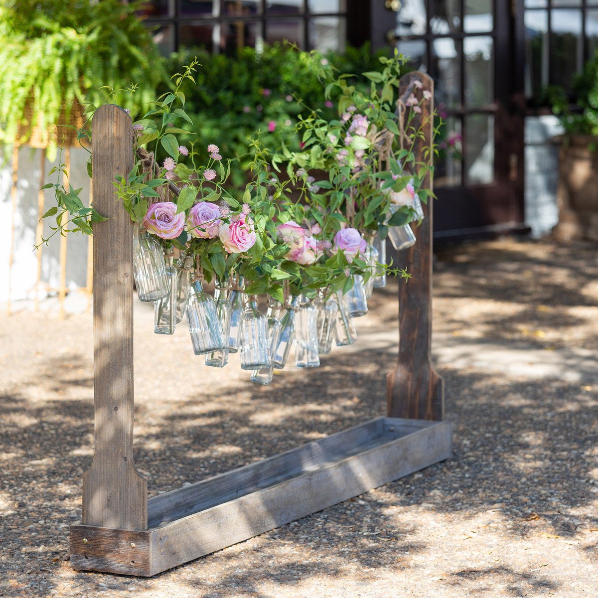 Bottle Garland Vases & Wooden Stanchion - A Cottage in the City