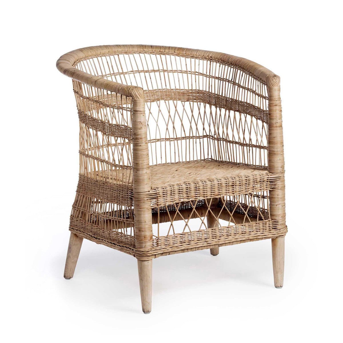 Brenna Rattan Chair - A Cottage in the City