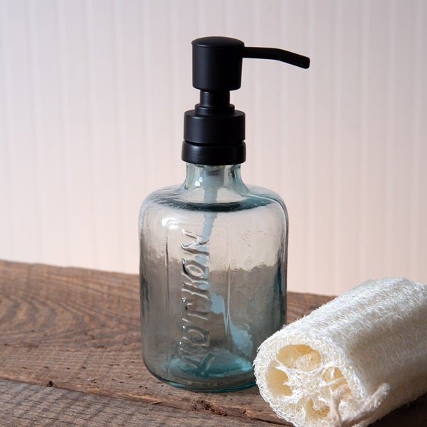 Bubble Glass Soap & Lotion Dispenser - A Cottage in the City