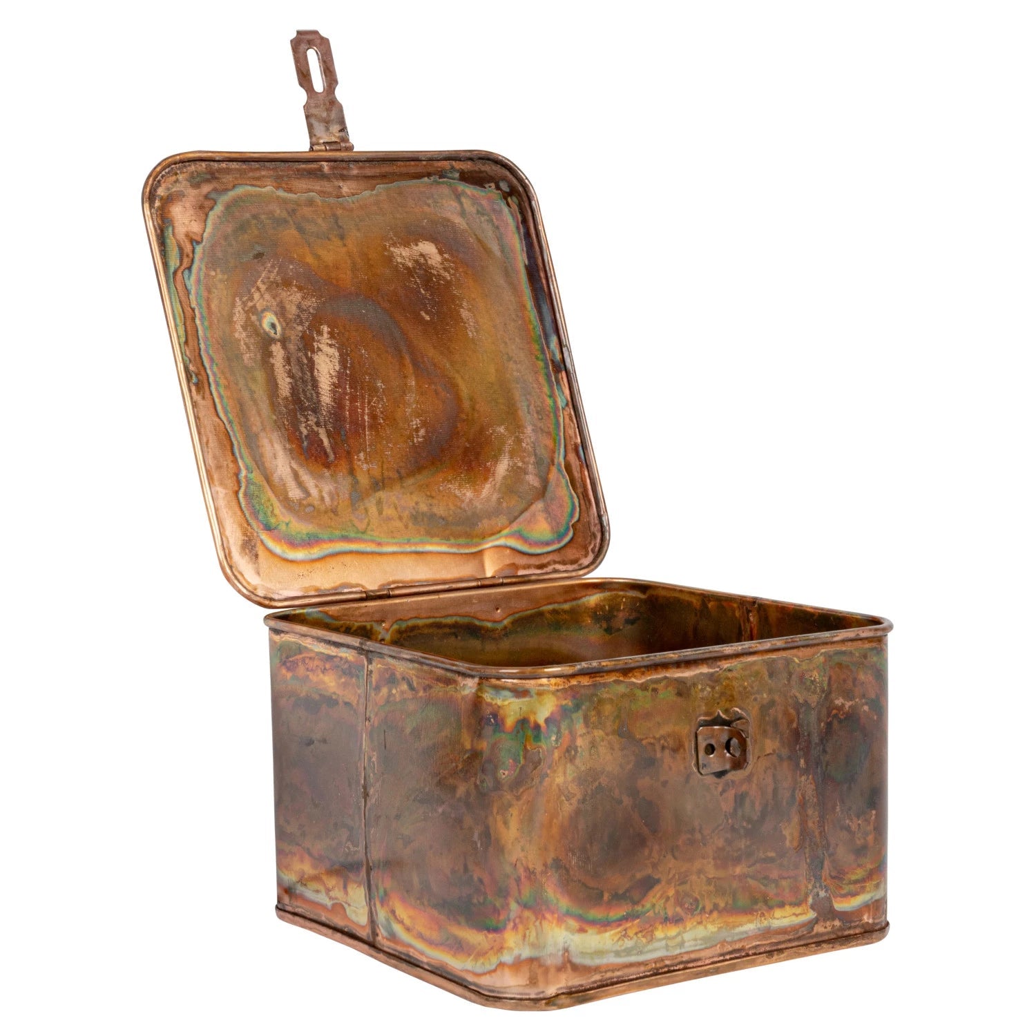 Burnt Copper Decorative Metal Box Set - A Cottage in the City