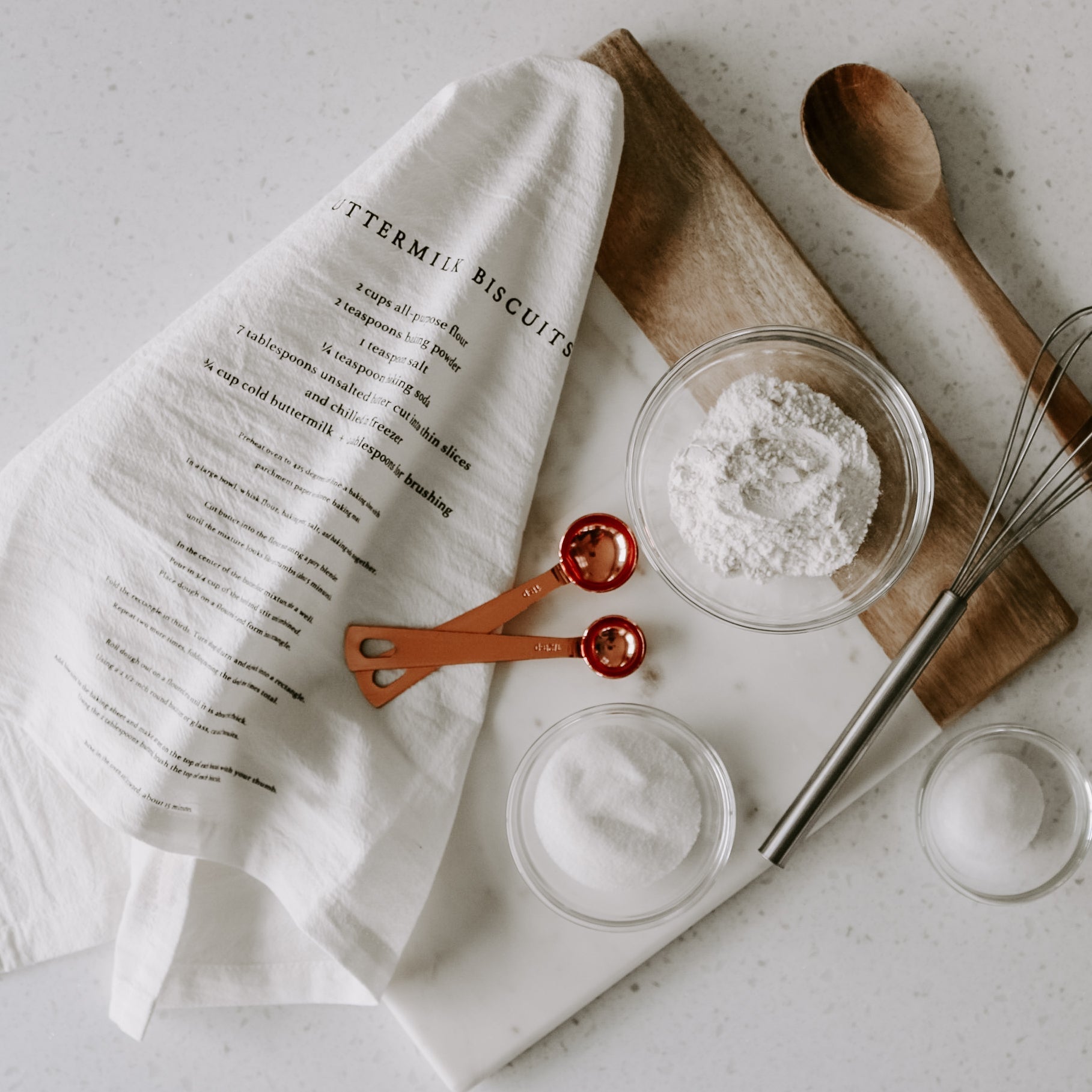 Buttermilk Biscuits Tea Towel - A Cottage in the City